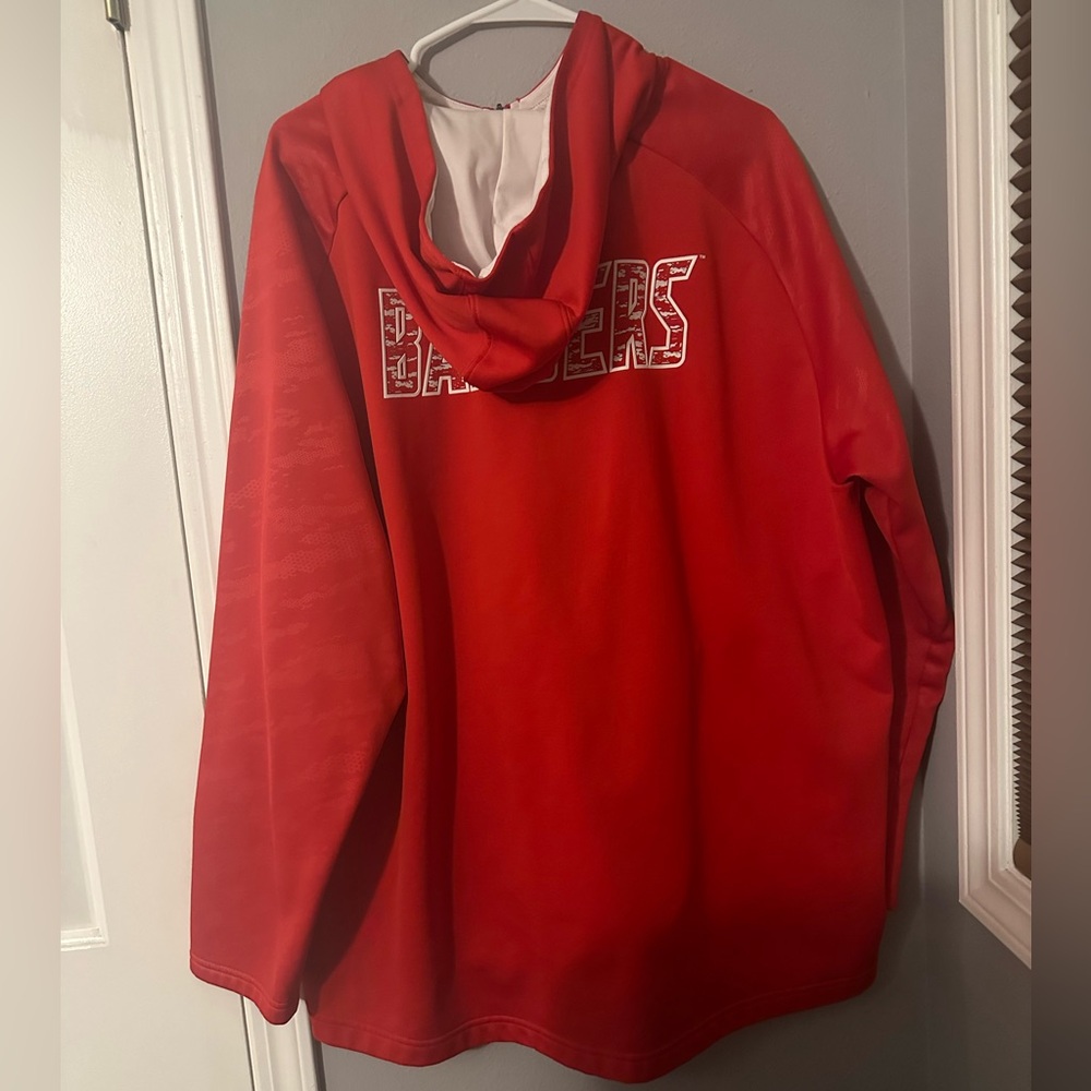 Red Wisconsin Badgers Zip-Up Hoodie - Picture 2 of 5